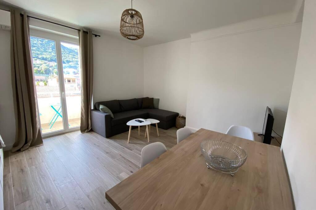 Ajaccio Magnifique T2 Neuf 40M2 Avec Balcon Au Trottel 4 Couchages Wifi Clim Parking Plage A Pieds 100M エクステリア 写真