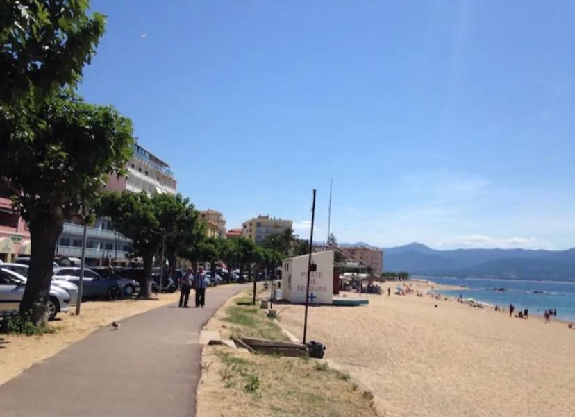 Ajaccio Magnifique T2 Neuf 40M2 Avec Balcon Au Trottel 4 Couchages Wifi Clim Parking Plage A Pieds 100M エクステリア 写真