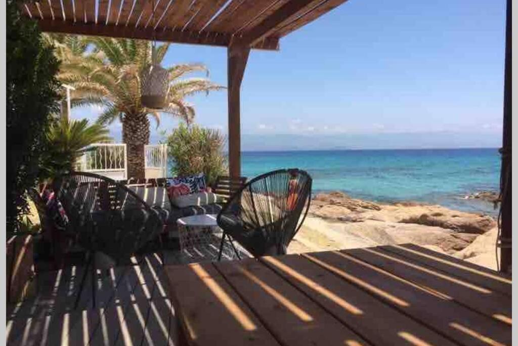 Ajaccio Magnifique T2 Neuf 40M2 Avec Balcon Au Trottel 4 Couchages Wifi Clim Parking Plage A Pieds 100M エクステリア 写真